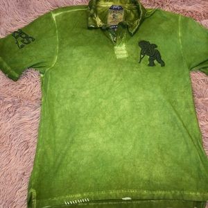 Vintage  Distressed Embroidered PRPS POLO